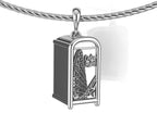 Cedar Point Iconic Trash Can Pendant