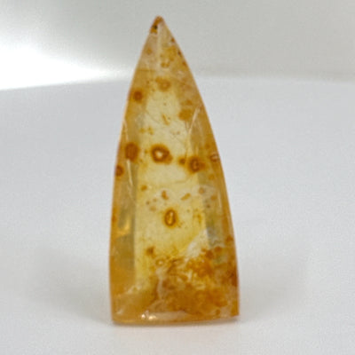 Vertical Trillion Citrine Pendant