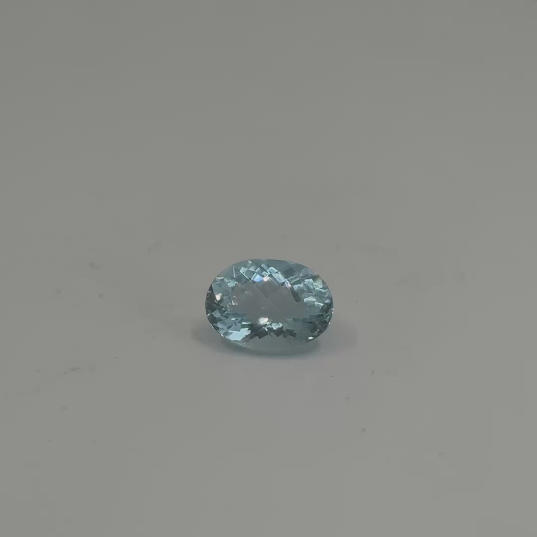 Oval Aquamarine