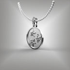 Nashville Tennessee 3 Star Diamond Pendant