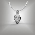 Nashville Tennessee Guitar Pick Diamond Pendant