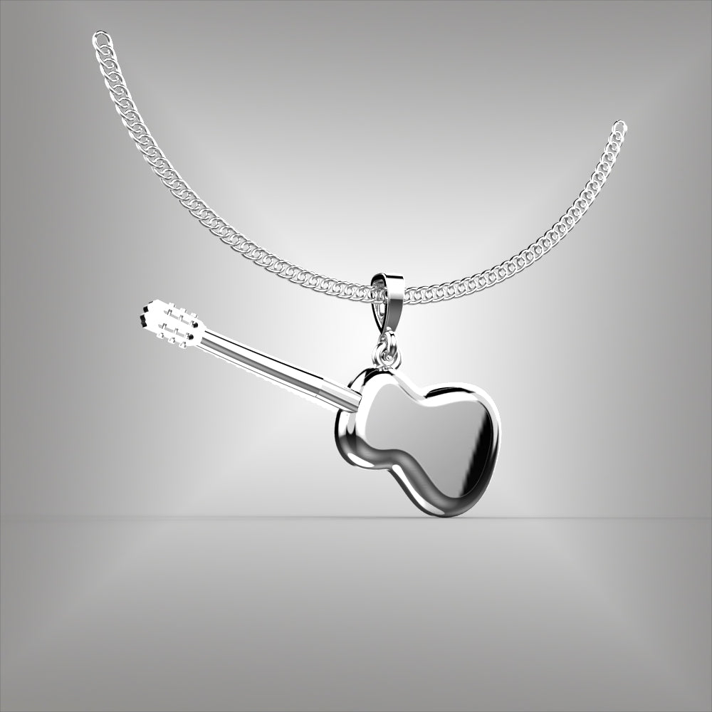 BNA Nashville Guitar Pendant