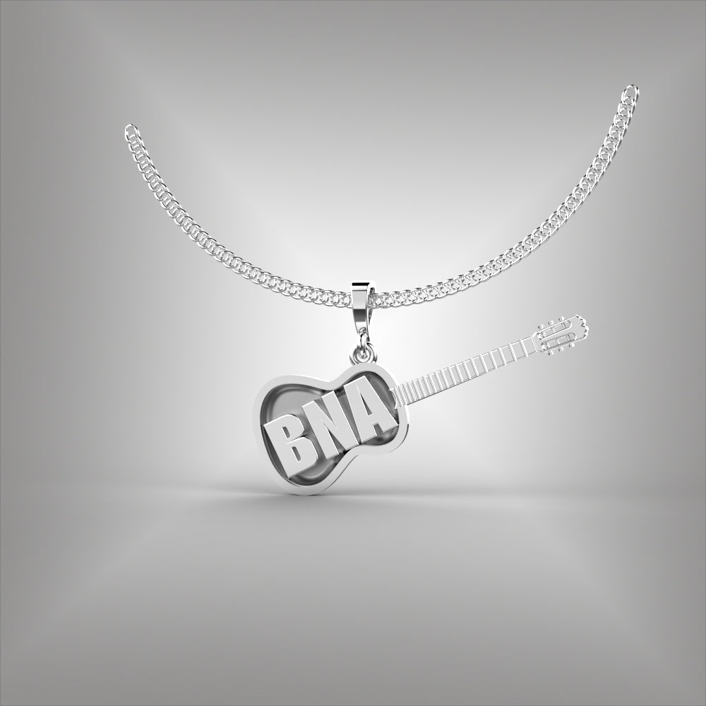 BNA Nashville Guitar Pendant