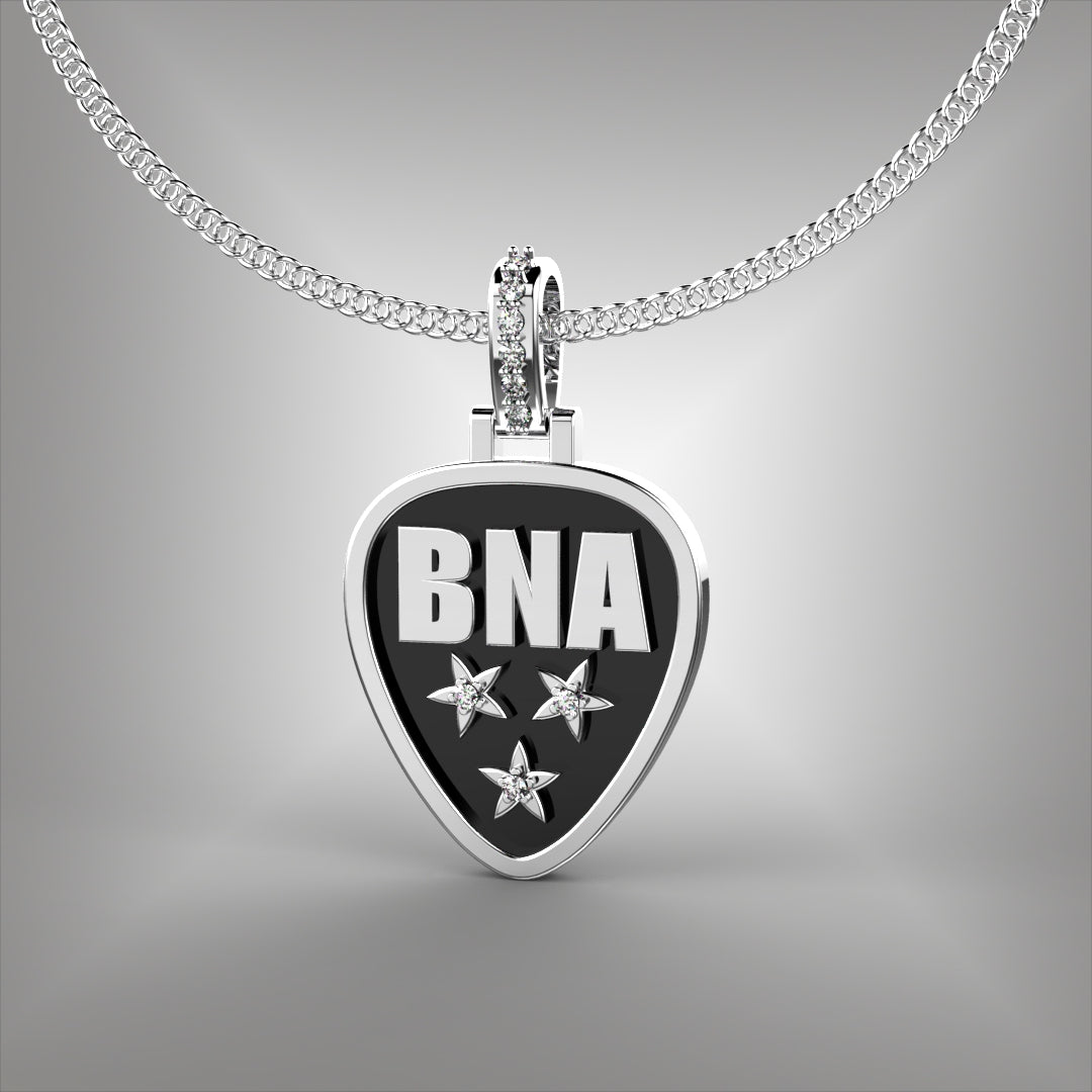 Nashville BNA Guitar Pick Pendant