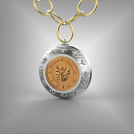 Ancient Roman Coin Pendant