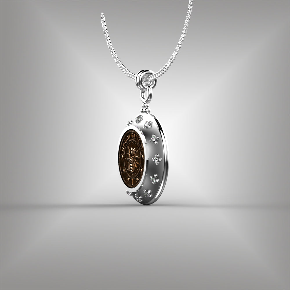 Ancient Roman Coin Pendant