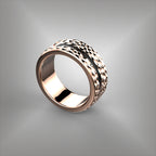Inlay Wedding Band