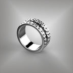 Inlay Wedding Band