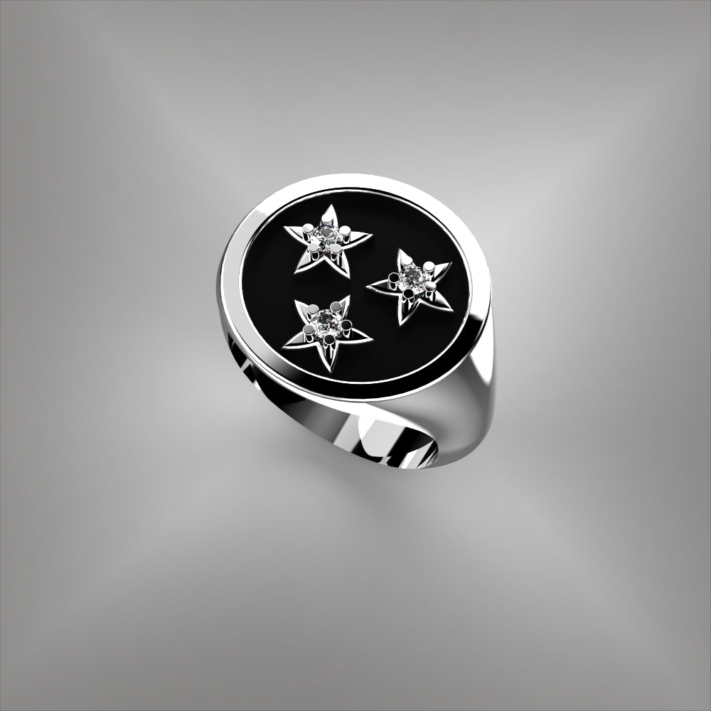 Nashville 3 Star Ring