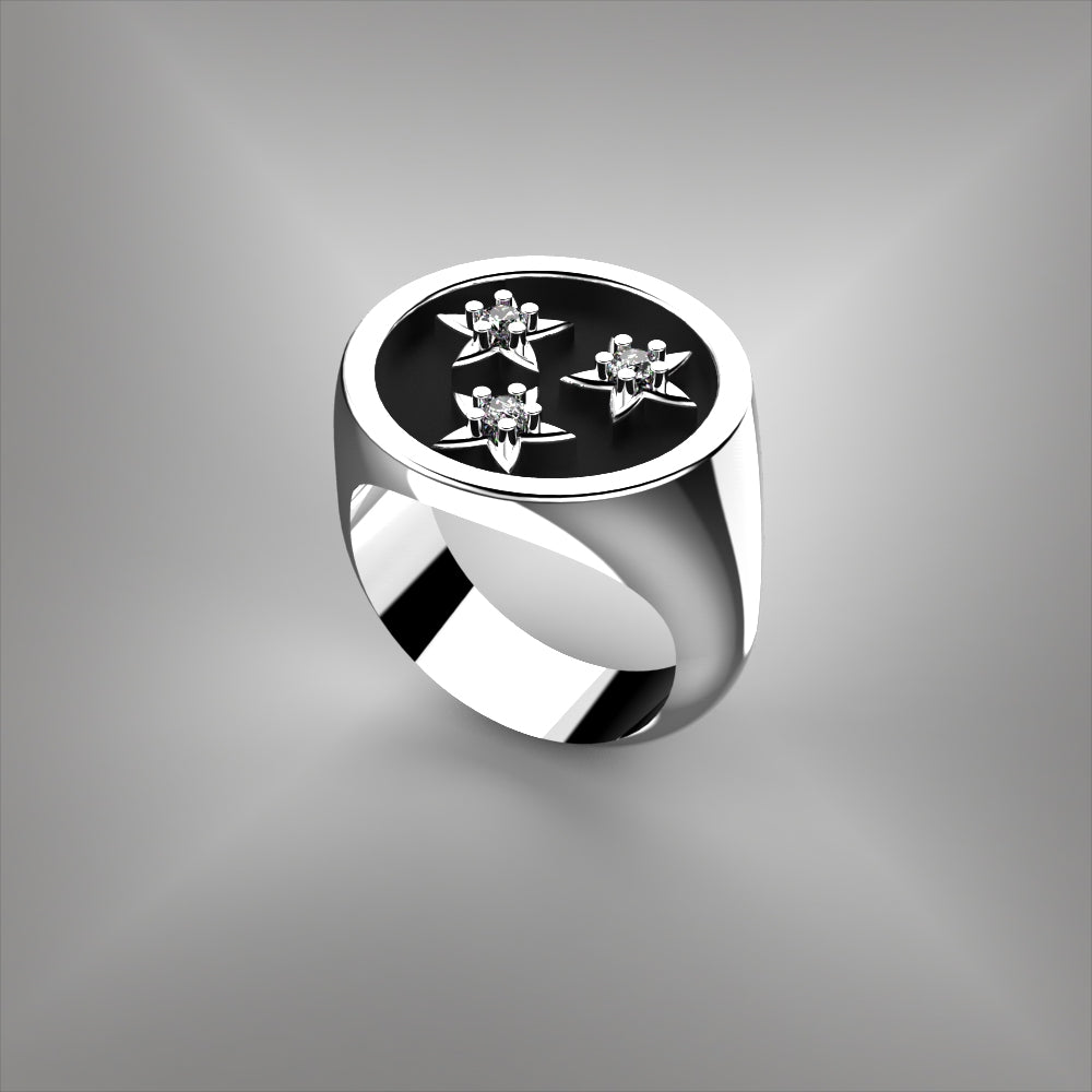 Nashville 3 Star Ring