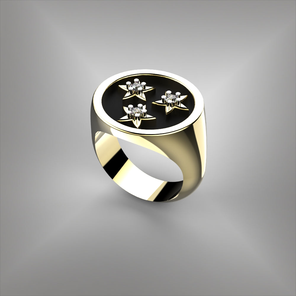 Nashville 3 Star Ring