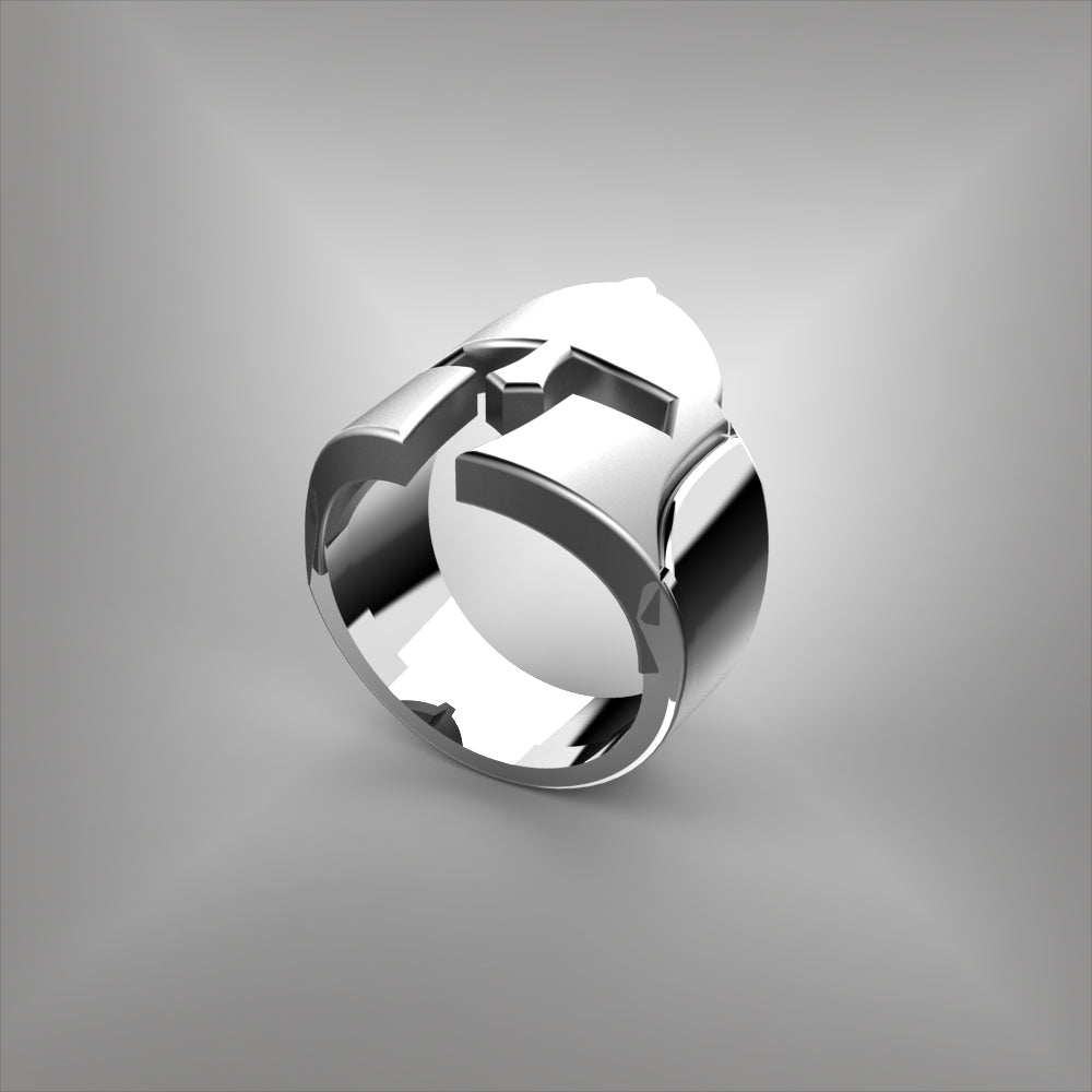 Roman Mask Ring